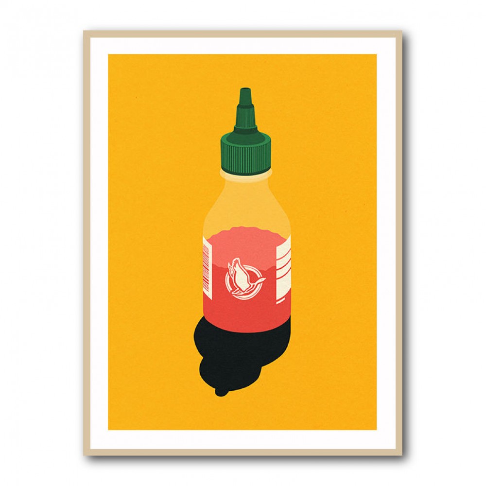 Chilli Sauce Wall Art Chilli Sauce Wall Art