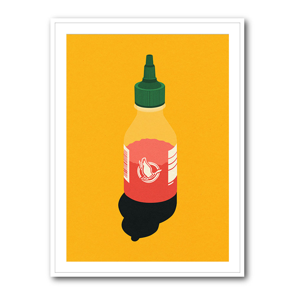 Chilli Sauce Wall Art Chilli Sauce Wall Art