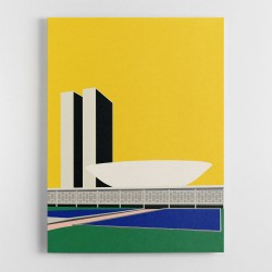 Congresso Nacional Brasilia Wall Art