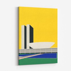 Congresso Nacional Brasilia Wall Art