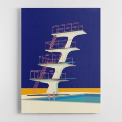 Diving Tower Wall Art
