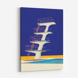 Diving Tower Wall Art