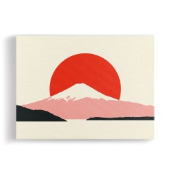 Fuji Sun Wall Art
