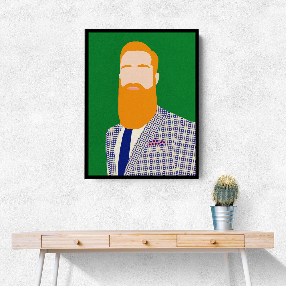 Men From Barber Shop Wall Art Men From Barber Shop Wall Art