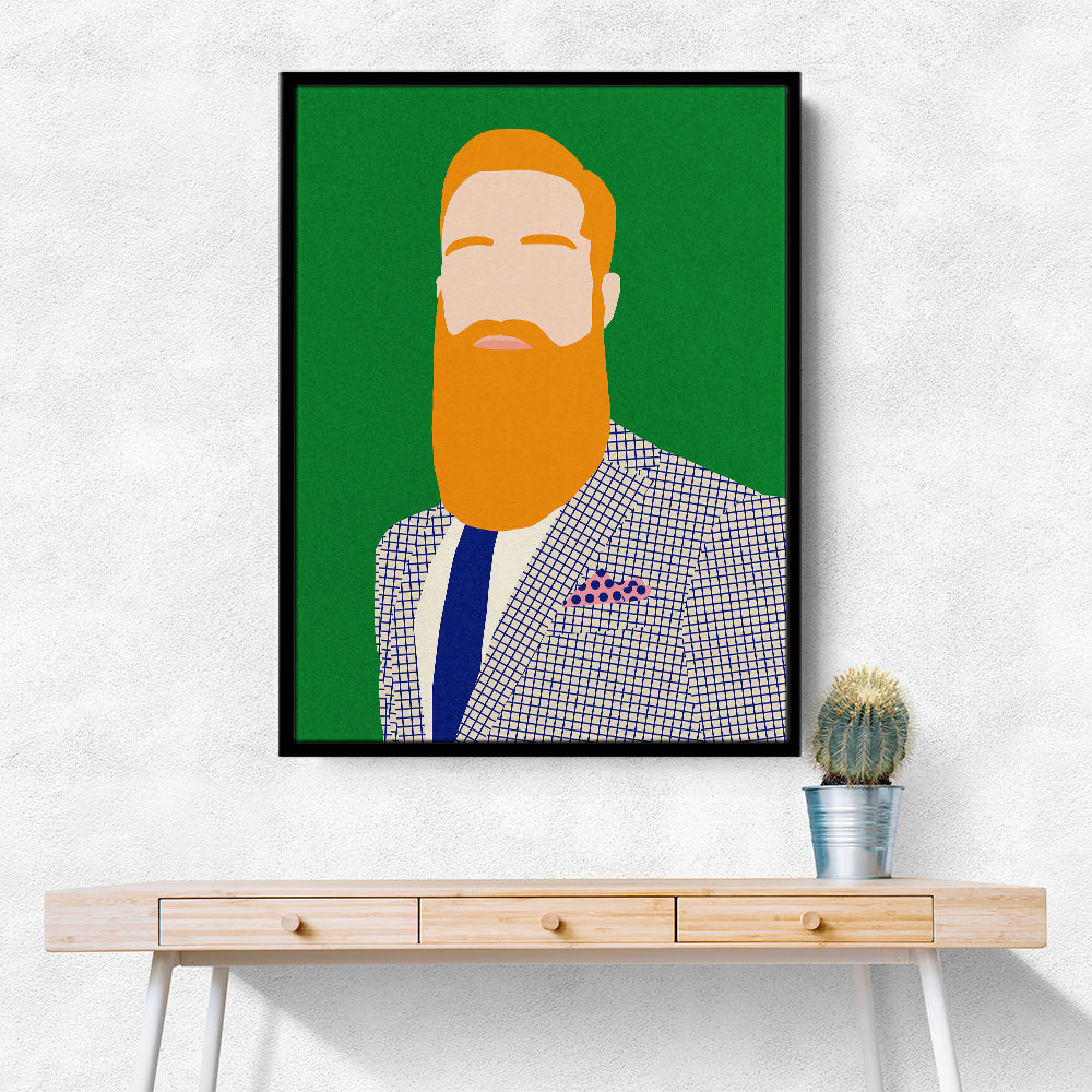 Men From Barber Shop Wall Art Men From Barber Shop Wall Art