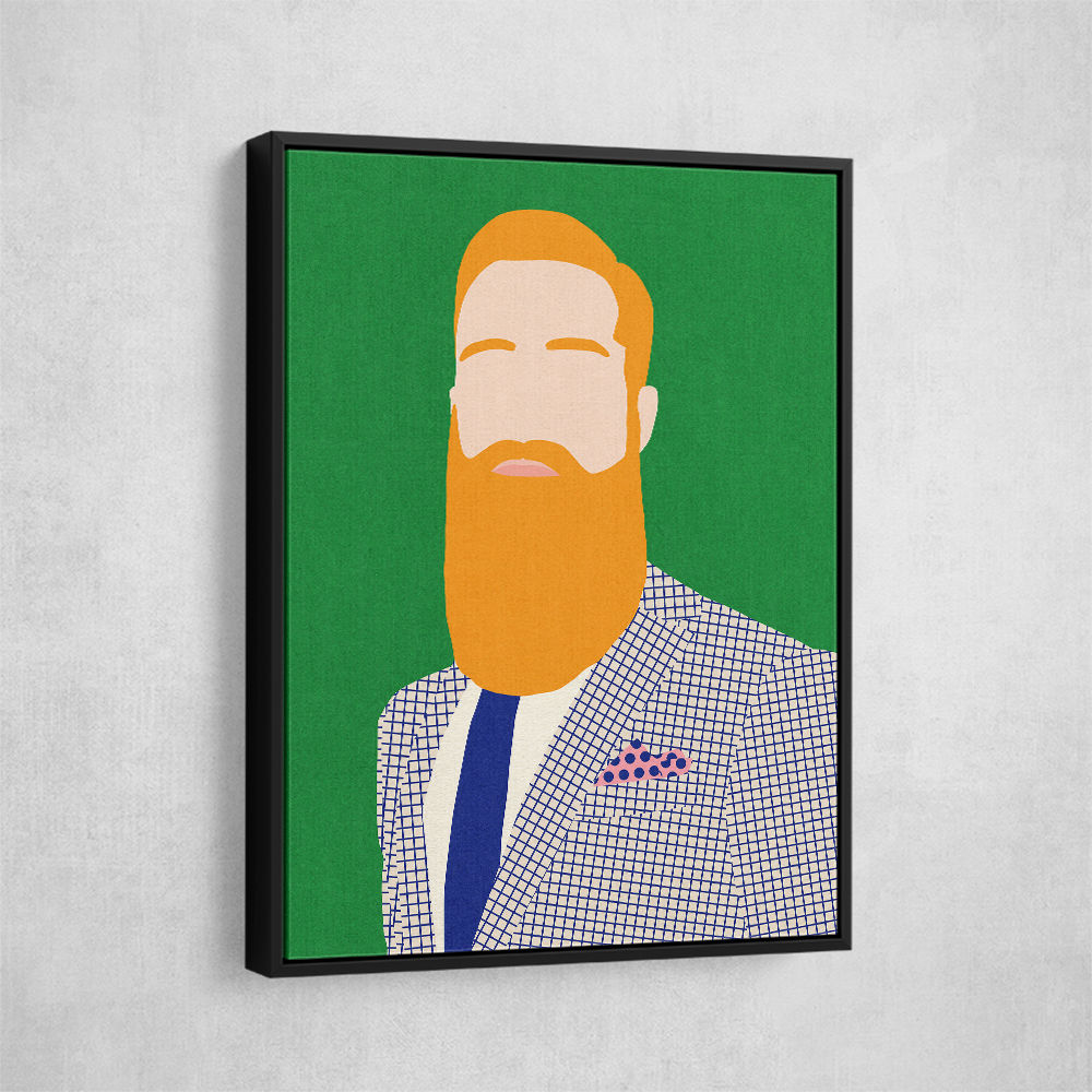 Men From Barber Shop Wall Art Men From Barber Shop Wall Art