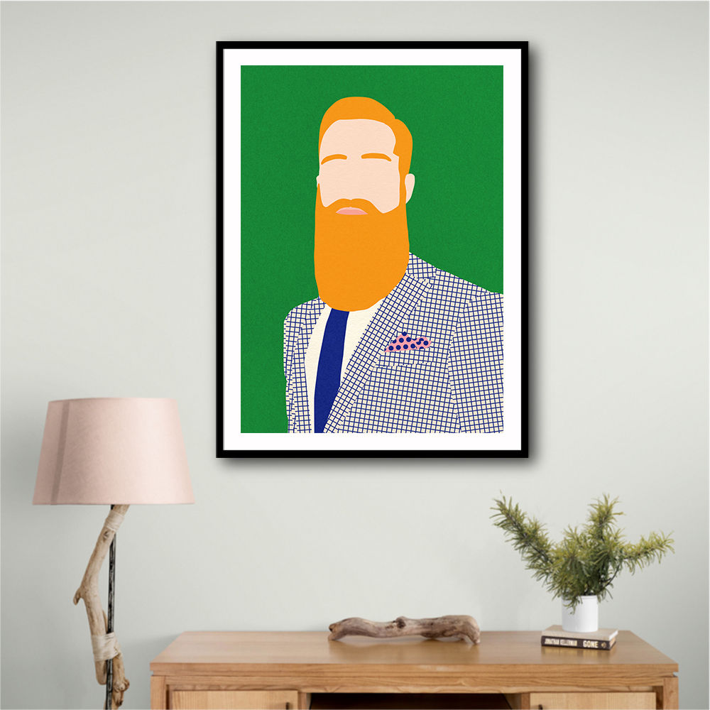 Men From Barber Shop Wall Art Men From Barber Shop Wall Art