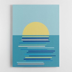 Sunrise In Ahrenshoop Wall Art