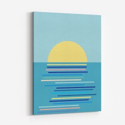 Sunrise In Ahrenshoop Wall Art