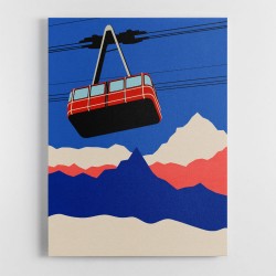 Ski Mountains Wall Art