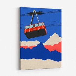 Ski Mountains Wall Art