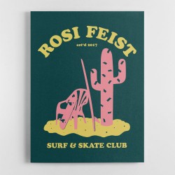 Rosi Feist Surf And Skate Club Wall Art