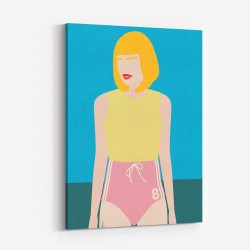Runner Girl Wall Art