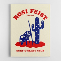 Rosi Feist Surf A Skate Club Wall Art