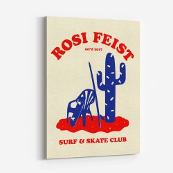 Rosi Feist Surf A Skate Club Wall Art