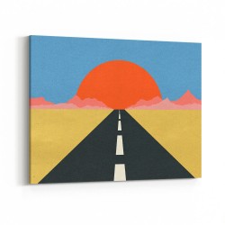 Road To Sun Wall Art