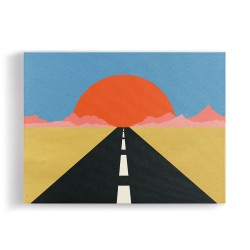 Road To Sun Wall Art