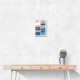 Poster Tennis Double Vault Wall Art