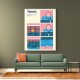 Poster Tennis Double Vault Wall Art
