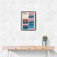 Poster Tennis Double Vault Wall Art