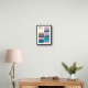 Poster Tennis Double Vault Wall Art