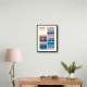 Poster Tennis Double Vault Wall Art