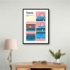 Poster Tennis Double Vault Wall Art