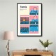 Poster Tennis Double Vault Wall Art
