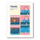 Poster Tennis Double Vault Wall Art