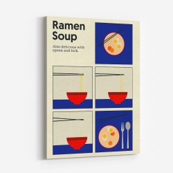Poster Ramen Soup Wall Art