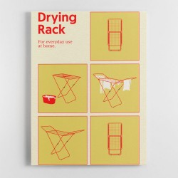 Drying Rack Wall Art