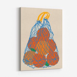 Oranges In A Net Bag Update 24 Wall Art