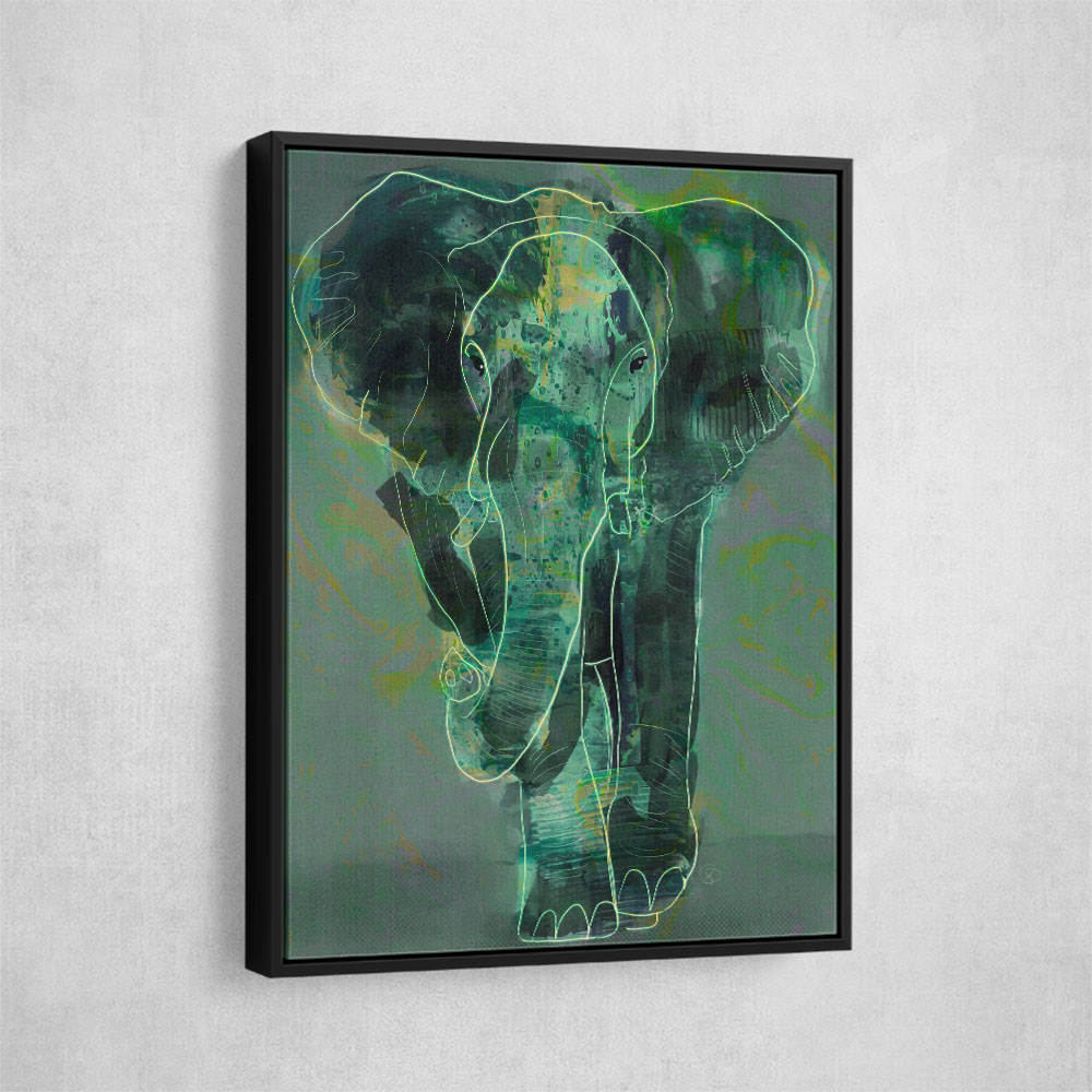 Teal Elephant