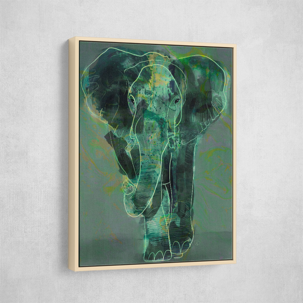 Teal Elephant