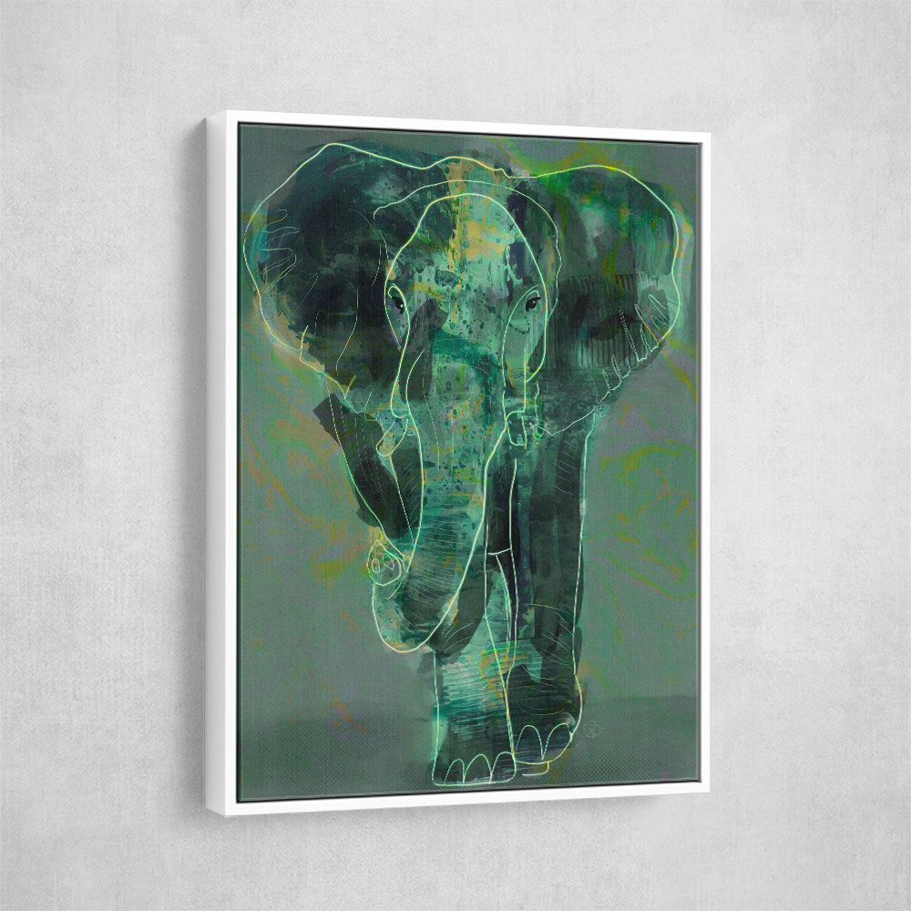 Teal Elephant