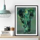 Teal Elephant