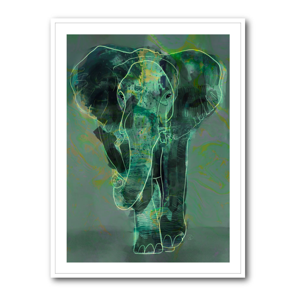 Teal Elephant