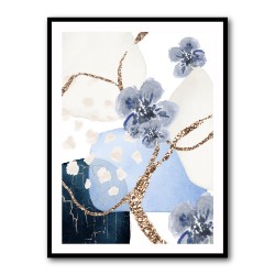 Floral Blue 3