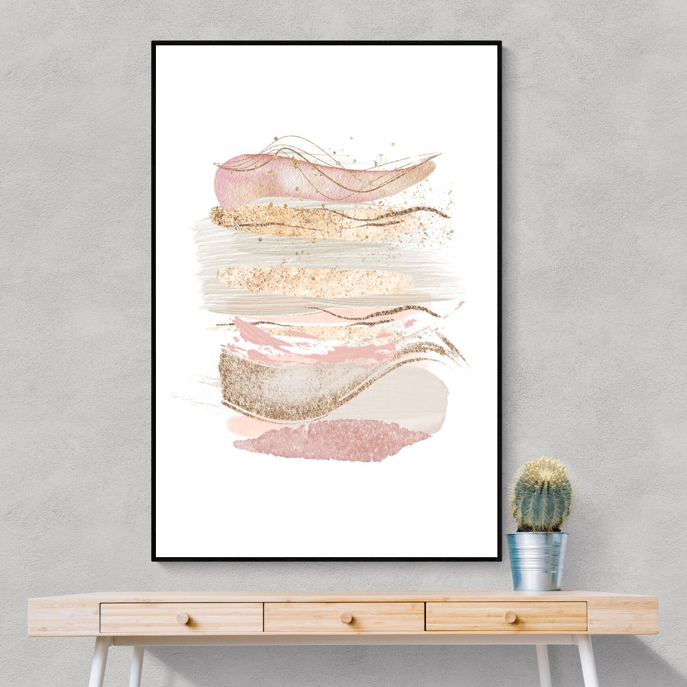 Mystical Pink Abstract 1 Mystical Pink Abstract 1