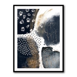 Abstract Black and Gold 1