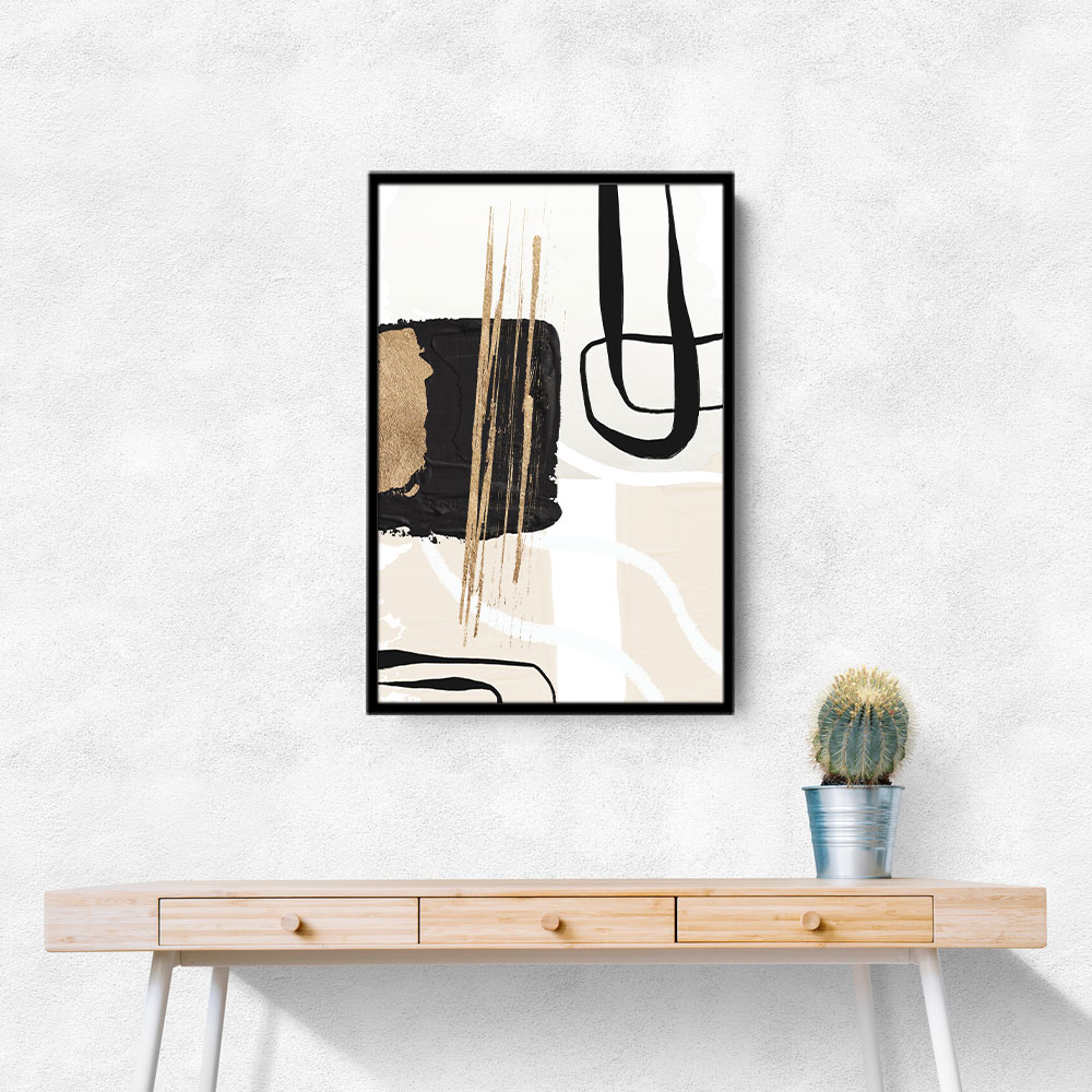 Abstract Black and Gold 5