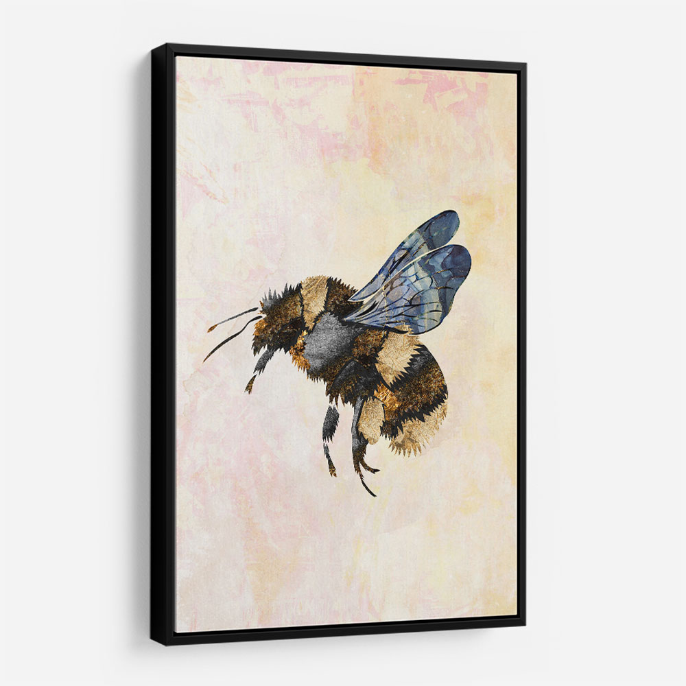 Grunge Watercolour Bee