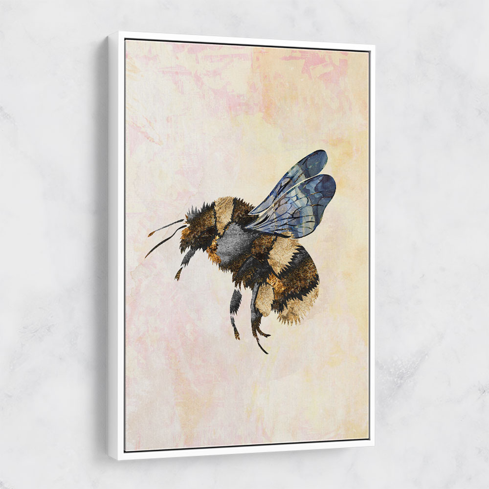 Grunge Watercolour Bee