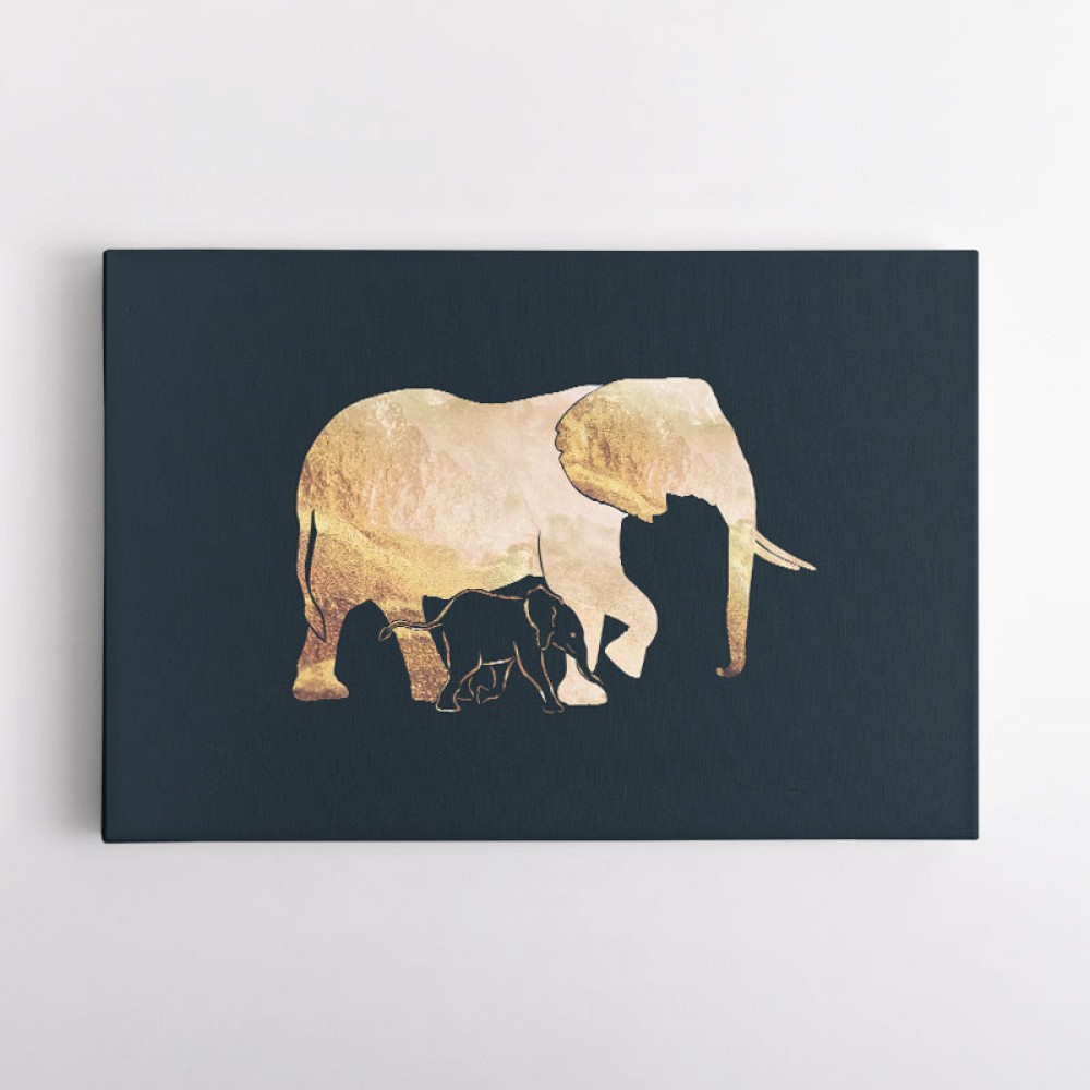 Black Gold Elephants 2