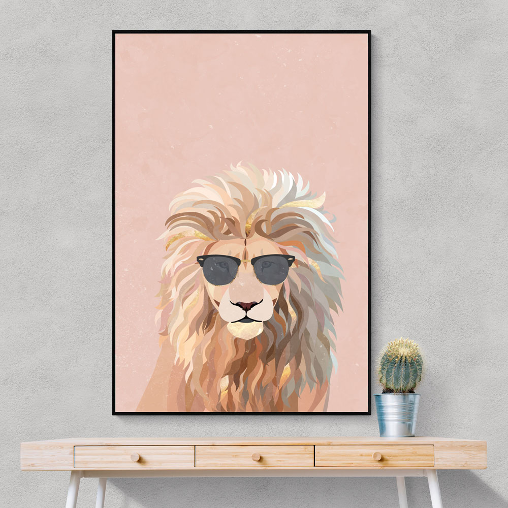 Cool Cat Lion