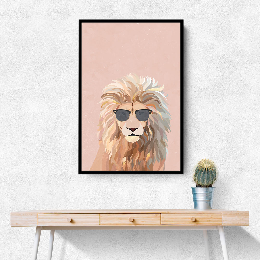 Cool Cat Lion