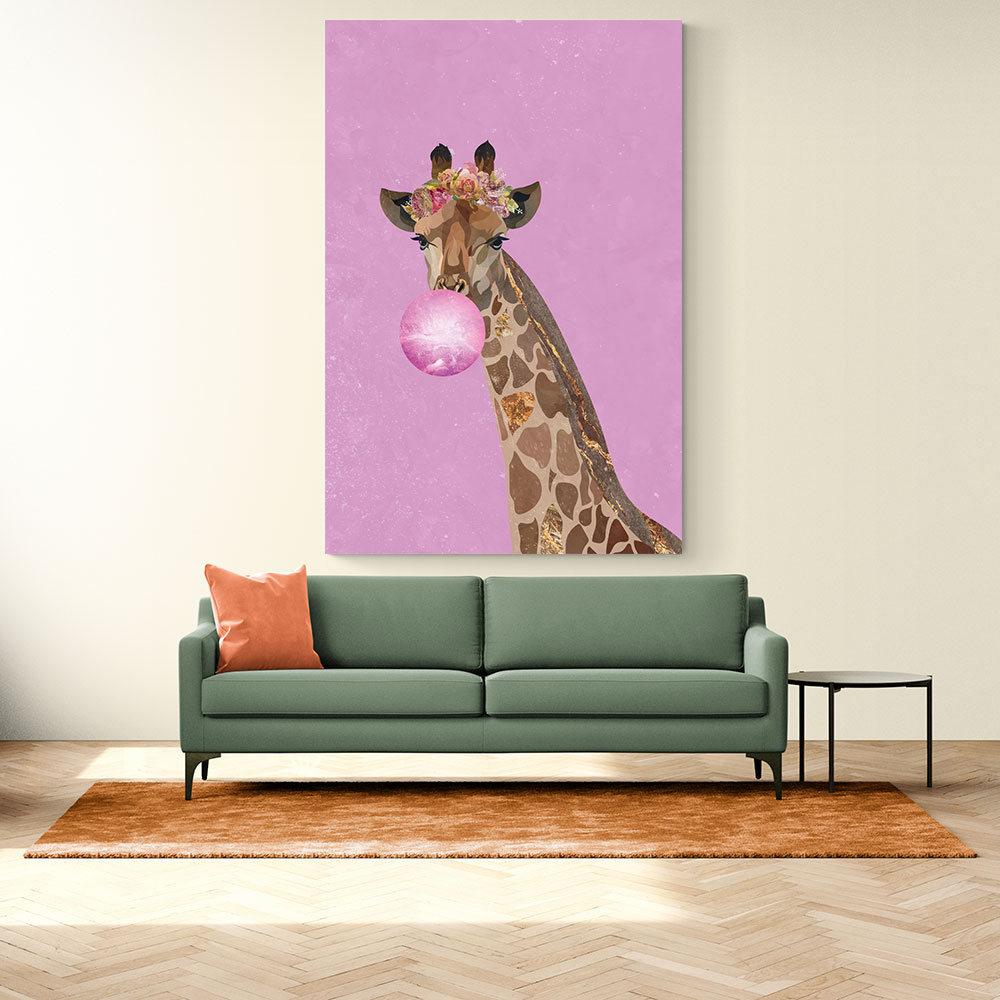 Giraffe Pink Bubblegum