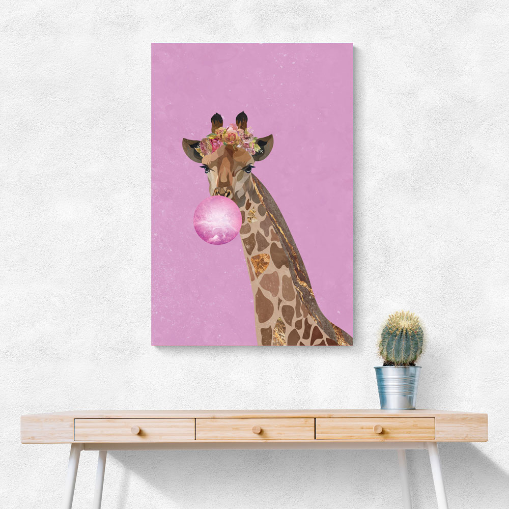 Giraffe Pink Bubblegum