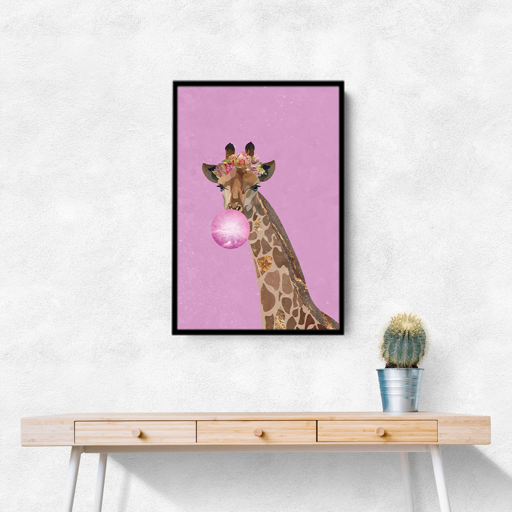 Giraffe Pink Bubblegum