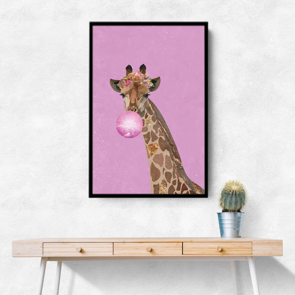 Giraffe Pink Bubblegum